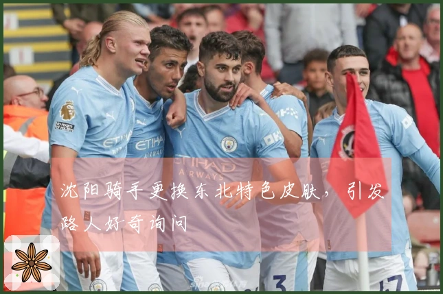 沈阳骑手更换东北特色皮肤，引发路人好奇询问